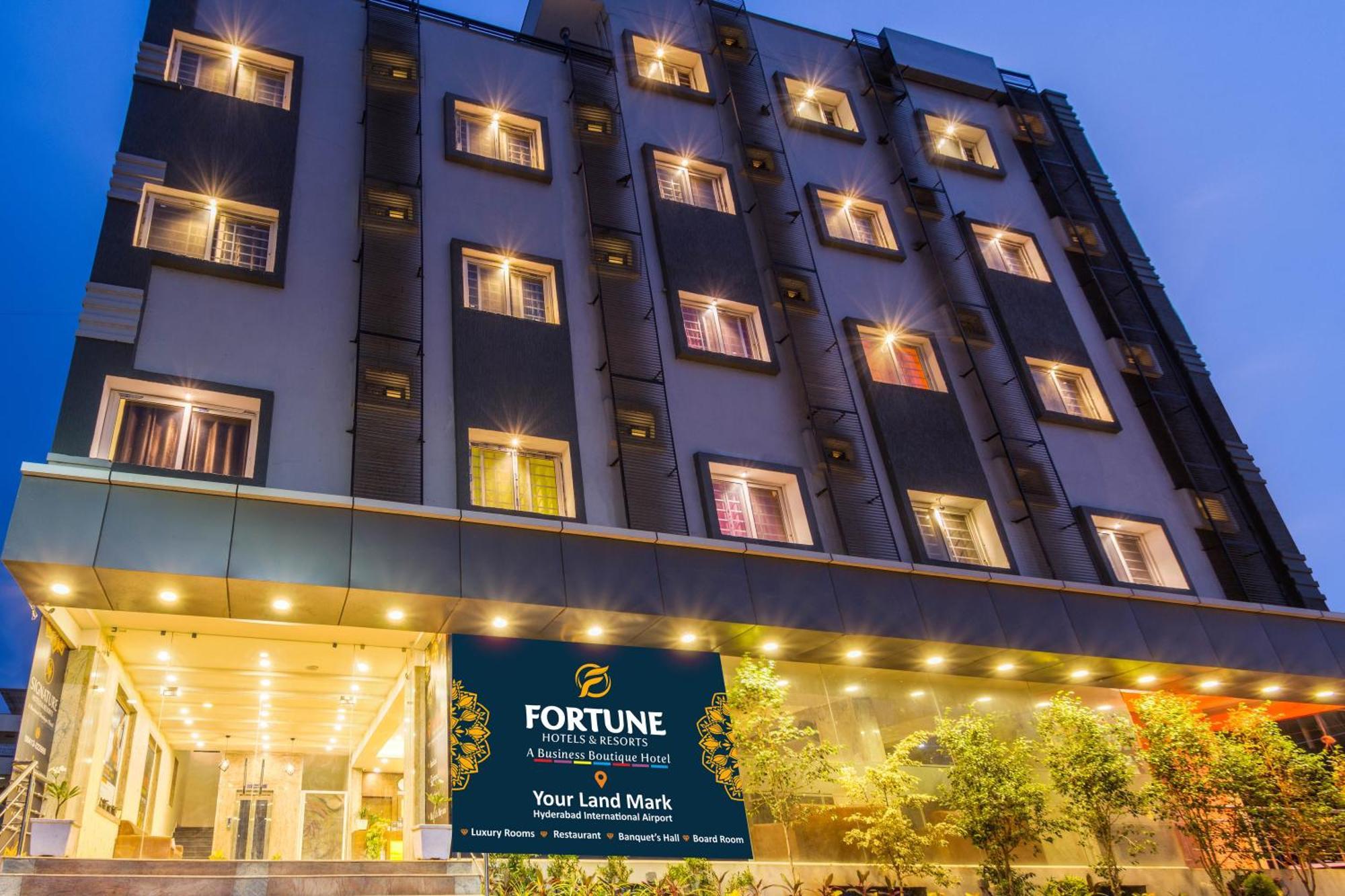 Hotel Fortune Hyderabad Airport Zone מראה חיצוני תמונה
